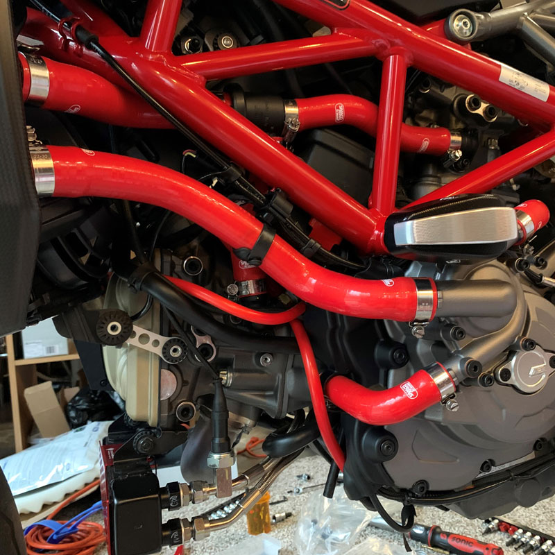 Immagine di Kit Tubi SAMCO SPORT DUCATI Hypermotard 950  2019-20